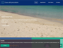 Tablet Screenshot of isolalampedusa.com